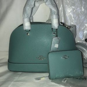 NWT AUTHENTIC Leather Coach Set